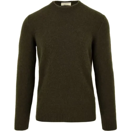 Military Sweaters for Men , male, Sizes: 2XL, L, 3XL, M, XL - Filippo De Laurentiis - Modalova