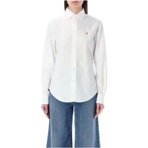 Weißes Oxford Baumwollhemd - Ralph Lauren - Modalova