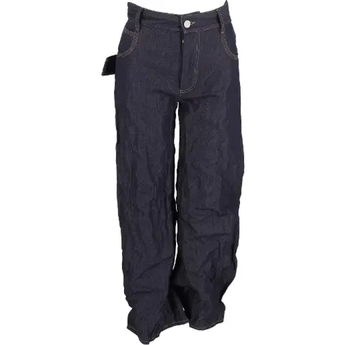 Pre-owned Baumwolle jeans , Damen, Größe: M - Bottega Veneta Vintage - Modalova