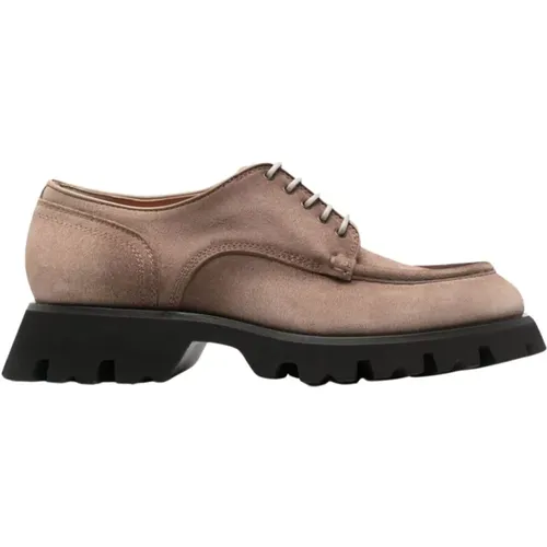 Gunnar Lace Up Shoes , male, Sizes: 7 UK, 10 UK, 7 1/2 UK - Santoni - Modalova