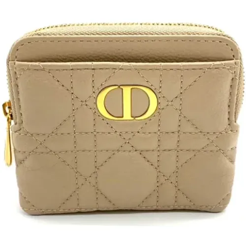 Pre-owned Leather wallets , female, Sizes: ONE SIZE - Dior Vintage - Modalova