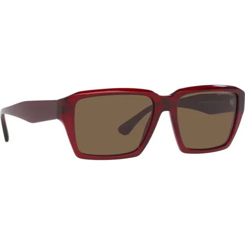 Vibrant Transparent Sunglasses EA 4186 507573 58 , male, Sizes: 58 MM - Emporio Armani - Modalova