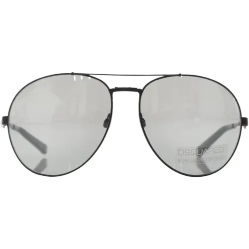 Schwarze Herrensonnenbrille, Hebe deinen Stil - Dsquared2 - Modalova