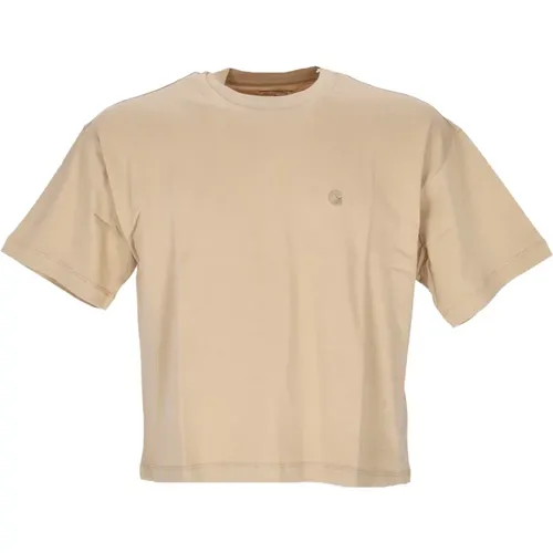 Weißes Damen Tee Kurzarm , Herren, Größe: L - Carhartt WIP - Modalova