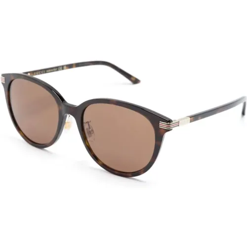 Gg1452Sk 002 Sonnenbrille , Damen, Größe: 55 MM - Gucci - Modalova