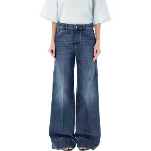 Flared Denim Jeans , female, Sizes: 2XS, XS - Bottega Veneta - Modalova