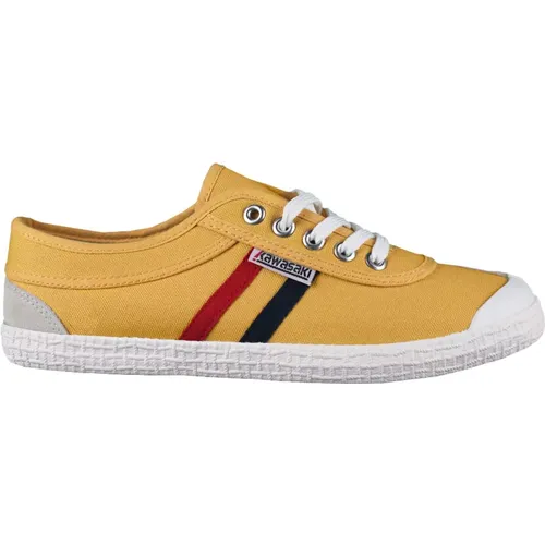 Retro Canvas Sneakers , Herren, Größe: 42 EU - Kawasaki - Modalova