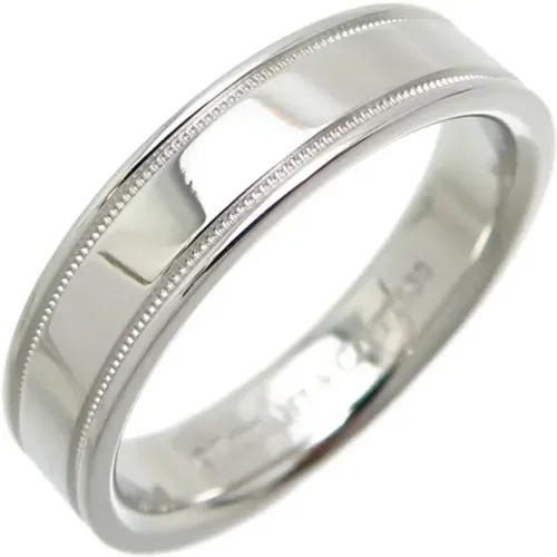 Pre-owned Platinum rings , female, Sizes: ONE SIZE - Tiffany & Co. Pre-owned - Modalova