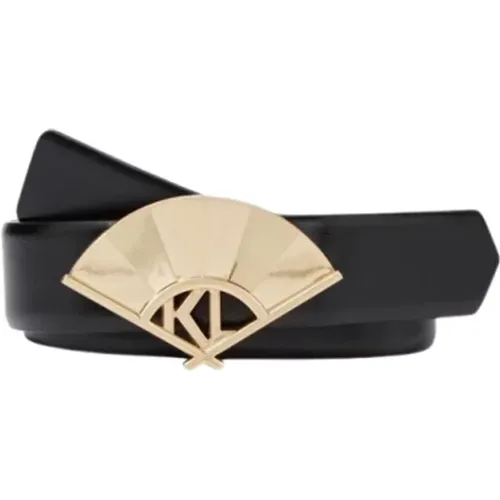 Belt With Logo , female, Sizes: L - Karl Lagerfeld - Modalova