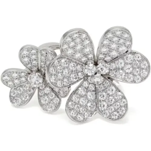 Pre-owned White Gold rings , female, Sizes: ONE SIZE - Van Cleef & Arpels Pre-owned - Modalova
