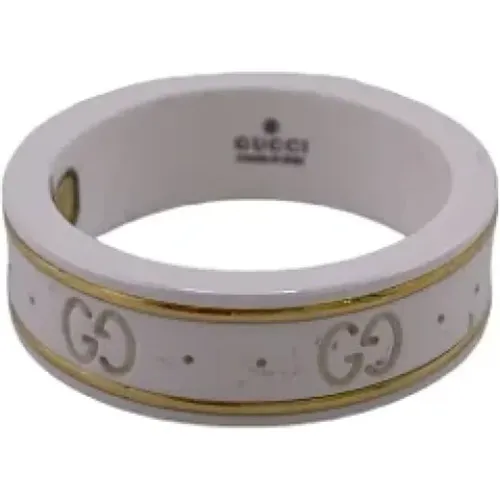 Pre-owned Fabric rings , female, Sizes: ONE SIZE - Gucci Vintage - Modalova