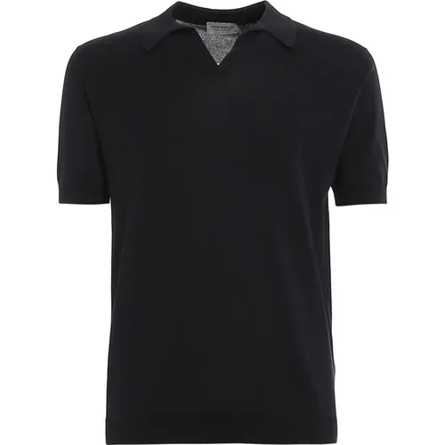 Cotton Skipper Collar Shirt , male, Sizes: 2XL - John Smedley - Modalova