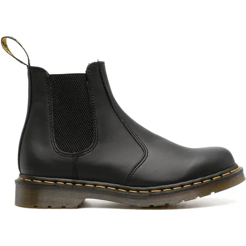 Nappa Booties , male, Sizes: 11 UK, 8 UK, 10 UK, 6 UK, 9 UK, 7 UK - Dr. Martens - Modalova