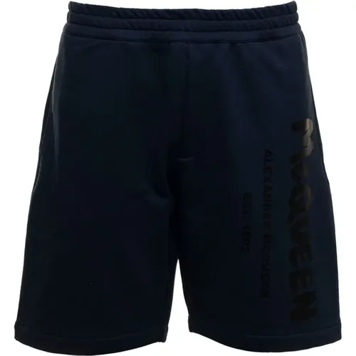 Stylish Bermuda Shorts for Men , male, Sizes: L, M, XL - alexander mcqueen - Modalova