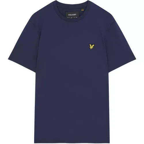 Einfaches T-Shirt , Herren, Größe: XS - Lyle & Scott - Modalova