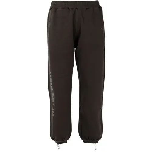 Mens Sporty Cotton Sweatpants , male, Sizes: L, M - Fila - Modalova