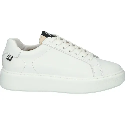 Luxus Weißer Niedriger Sneaker Xl21 , Damen, Größe: 36 EU - Blackstone - Modalova