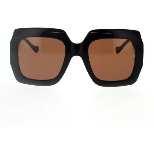 Chain Sunglasses with Gg1022S 005 , female, Sizes: 54 MM - Gucci - Modalova