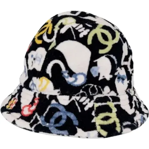 Pre-owned Multicoloured Fabric Hat , female, Sizes: ONE SIZE - Chanel Vintage - Modalova