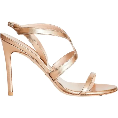 High Heel Summer Sandals , female, Sizes: 6 UK - Stuart Weitzman - Modalova