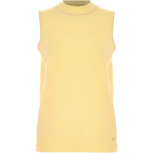 Geripptes Hochgeschlossenes Tank Top - Kocca - Modalova