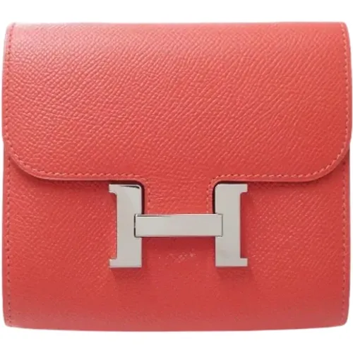 Pre-owned Canvas wallets , female, Sizes: ONE SIZE - Hermès Vintage - Modalova