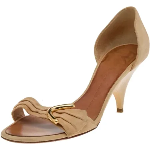 Pre-owned Suede sandals , female, Sizes: 6 UK - Giuseppe Zanotti Pre-owned - Modalova