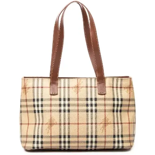 Pre-owned Canvas totes , female, Sizes: ONE SIZE - Burberry Vintage - Modalova