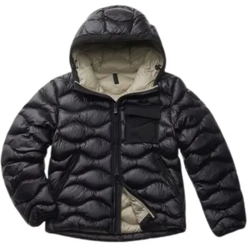 Stilvolle Schwarze Jacke , Herren, Größe: 3XL - Blauer - Modalova