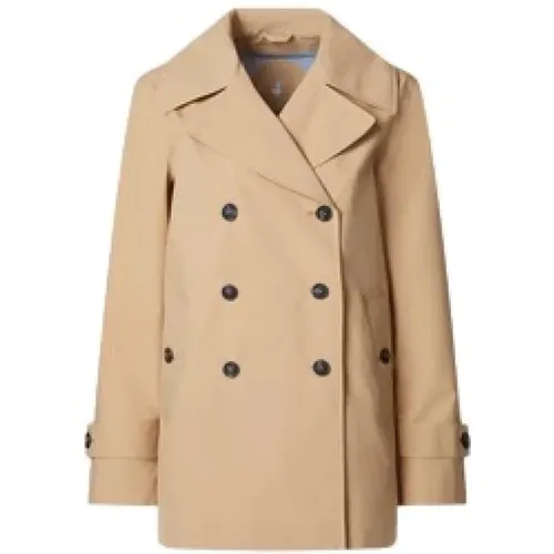 Sofi Short Trench Coat , female, Sizes: L, M - Save The Duck - Modalova