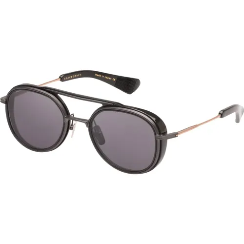 Spacecraft Sonnenbrille Schwarz Eisen Roségold , unisex, Größe: ONE Size - Dita - Modalova