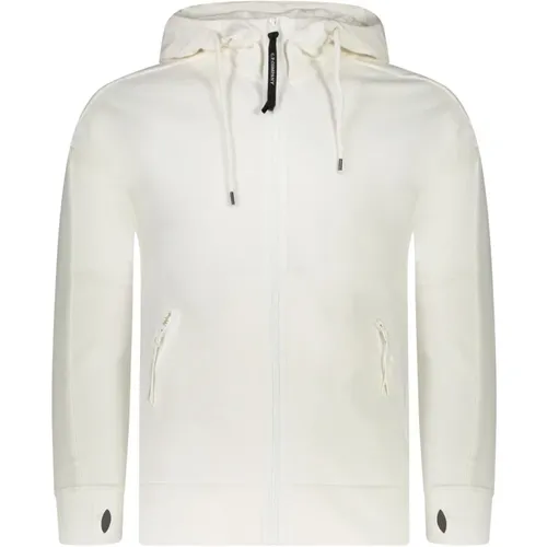 Stylischer Zip-Through Sweatshirt für Männer , Herren, Größe: XL - C.P. Company - Modalova
