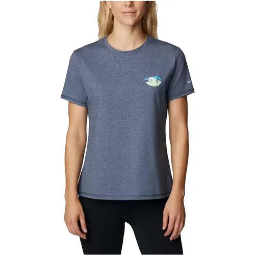 Sun Trek™ II T-shirt , Damen, Größe: M - Columbia - Modalova