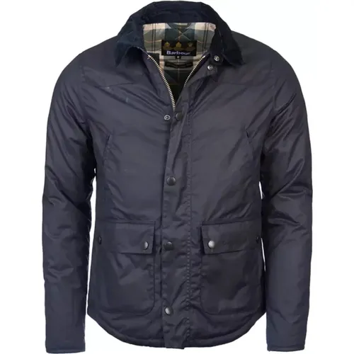 Reelin Wax Jacket , male, Sizes: M, XL - Barbour - Modalova