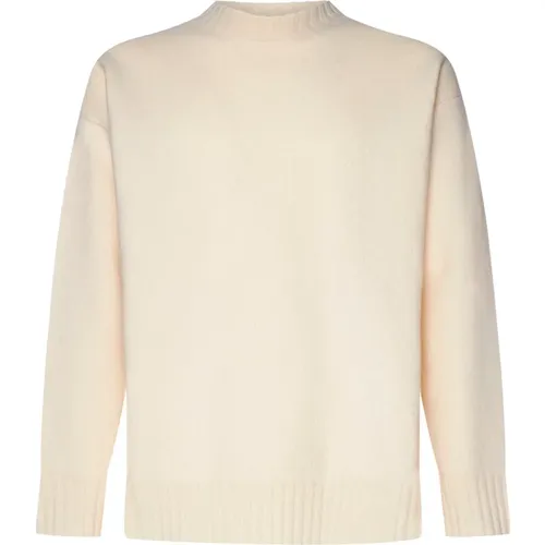 Wool Drop-Shoulder Sweater , male, Sizes: S - Jil Sander - Modalova