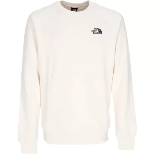 Roter Gardenia Raglan Crewneck Sweatshirt , Herren, Größe: L - The North Face - Modalova