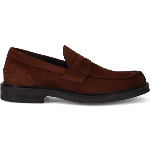 Flat shoes , male, Sizes: 10 UK, 8 UK - Antica Cuoieria - Modalova