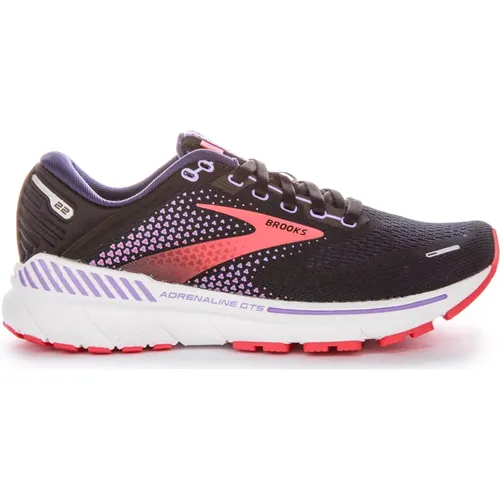 Black Purple Running Shoes for Women , female, Sizes: 3 1/2 UK, 8 UK, 7 1/2 UK, 5 1/2 UK, 6 UK, 7 UK, 5 UK, 4 1/2 UK - Brooks - Modalova