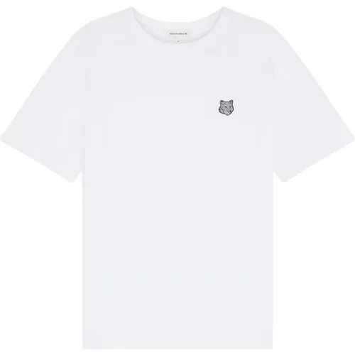 T-Shirts , male, Sizes: XL, L, M - Maison Kitsuné - Modalova