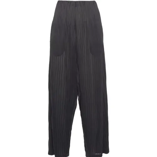 Schwarze Hose Eleganter Stil - Giorgio Armani - Modalova