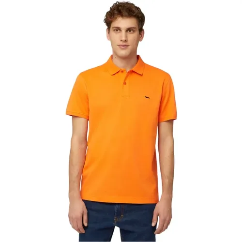 Polo-Shirt Kurzarm , Herren, Größe: 2XL - Harmont & Blaine - Modalova