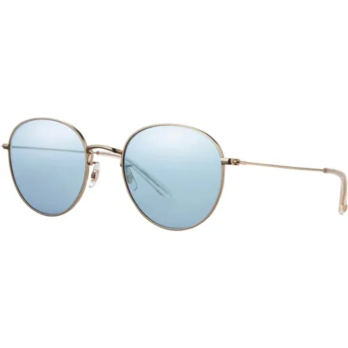 Paloma M SUN Sunglasses Matte Gold , unisex, Sizes: 51 MM - Garrett Leight - Modalova