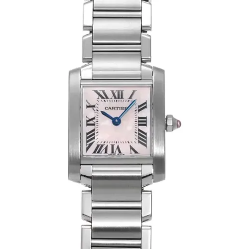 Pre-owned Glass watches , female, Sizes: ONE SIZE - Cartier Vintage - Modalova