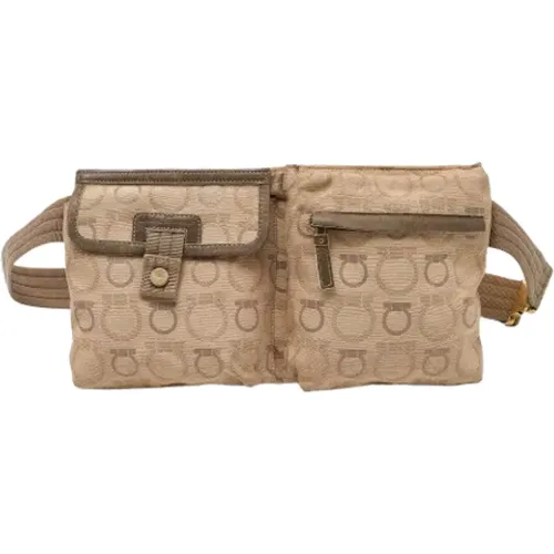 Pre-owned Canvas crossbody-bags , female, Sizes: ONE SIZE - Salvatore Ferragamo Pre-owned - Modalova