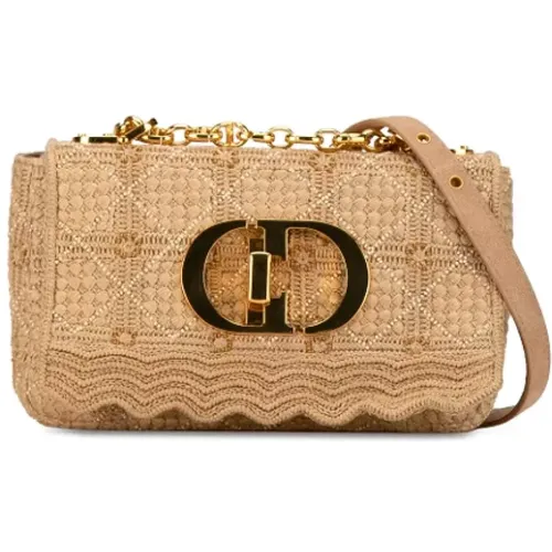 Pre-owned Raffia shoulder-bags , female, Sizes: ONE SIZE - Dior Vintage - Modalova