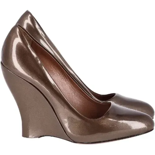 Pre-owned Leather heels , female, Sizes: 3 UK - Alaïa Pre-owned - Modalova