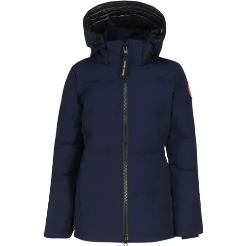 Polyester Coat with Adjustable Hood , female, Sizes: L - Canada Goose - Modalova
