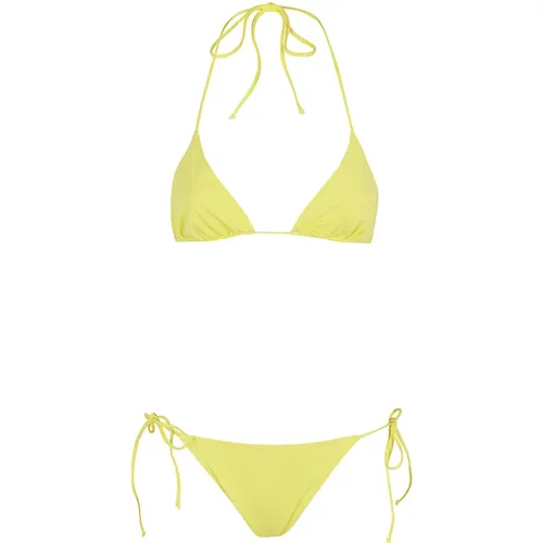 Brasilianischer Doppelter String Bikini Unterteil , Damen, Größe: M - MC2 Saint Barth - Modalova