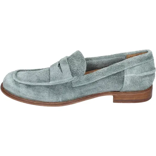 Vintage Suede Loafers for Women , female, Sizes: 4 UK - Moma - Modalova