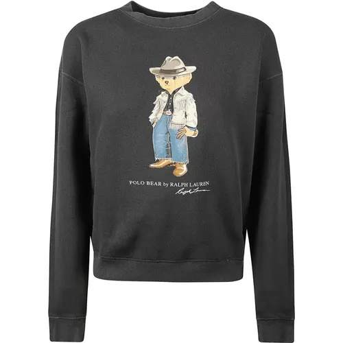 Lässiges Sweatshirt , Damen, Größe: M - Ralph Lauren - Modalova